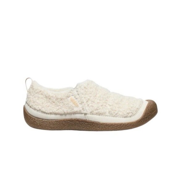 *Keen Howser II Shoe Womens Size 39.5 Slip On Curly Quilted Ivory Casual Comfort - Picture 1 of 14
